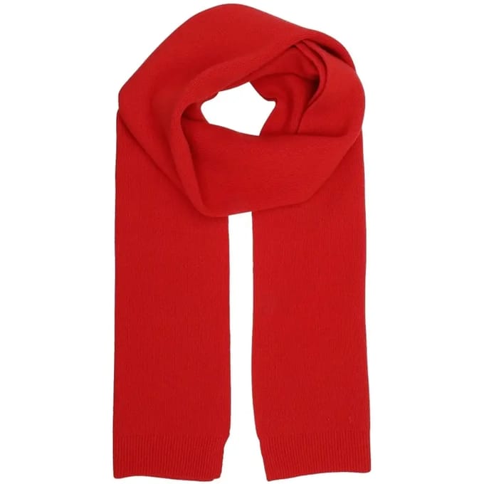 wollen sjaal Colorful Standard Merino scarlet red
