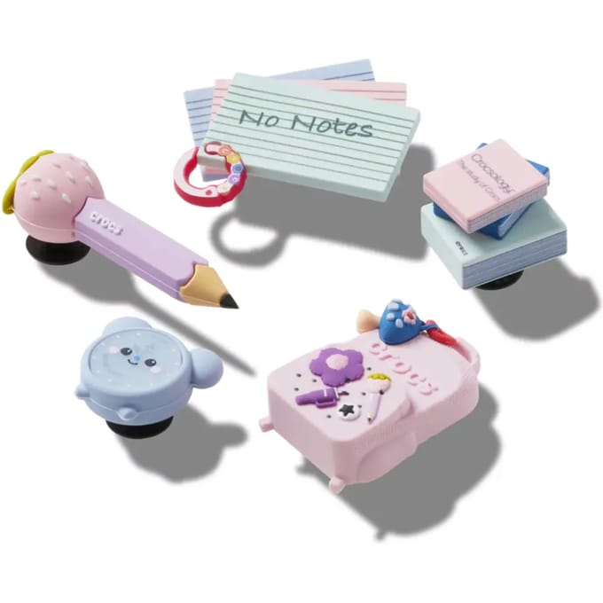 Jibbitz Crocs Girly Back to School (x5)