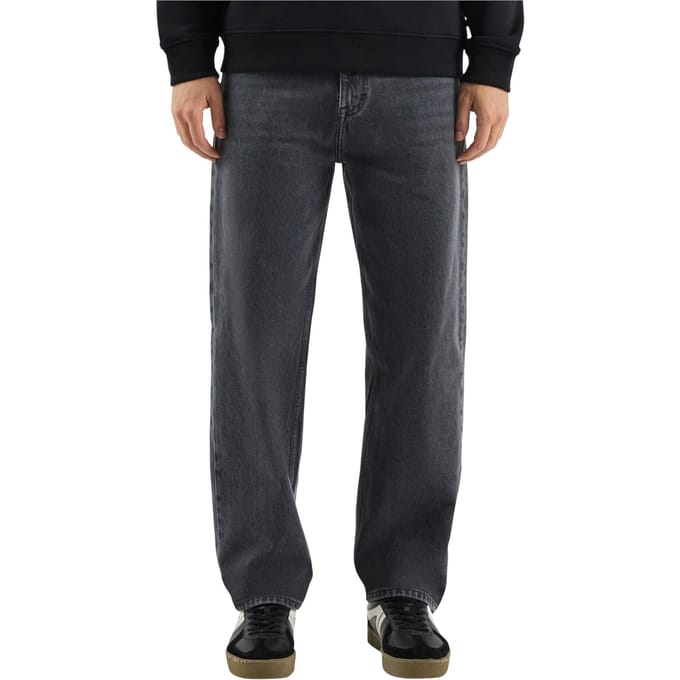 Straight Jeans Met Halve Taille QS