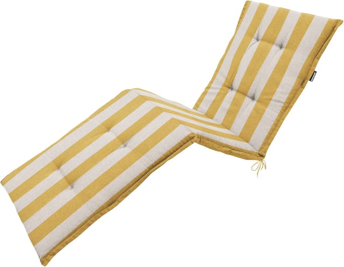 Madison - Ligbedkussen Amora - Geel - 200x65x6cm