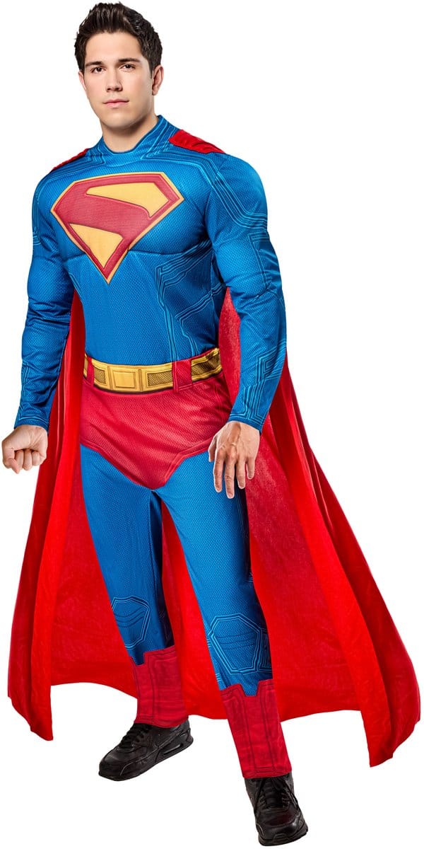 Superman Deluxe Volwassenenkostuum - Rubies - Maat M