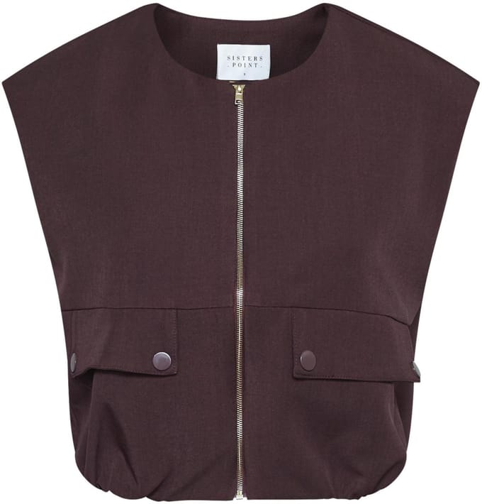 SISTERS POINT Garwin-ve3 - Dames gilet - Berry - Maat S