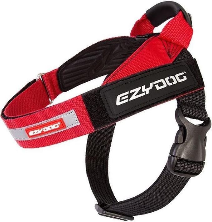 EzyDog Express Reflecterend Hondentuig - Honden Harnas - M - Rood