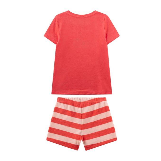 Sanetta Pyjama Schlafanzug Erdbeeren Pyjama Kids Set van 1