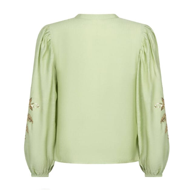 Ydence Blouse Rose Dames - Jurken - Groen - Maat S