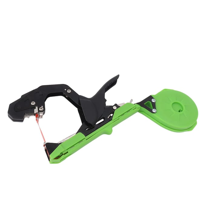Plantbindmachine SK5 Staal Tuinbandgereedschap met Mes voor Druiven Frambozen Tomaten Klimplanten black