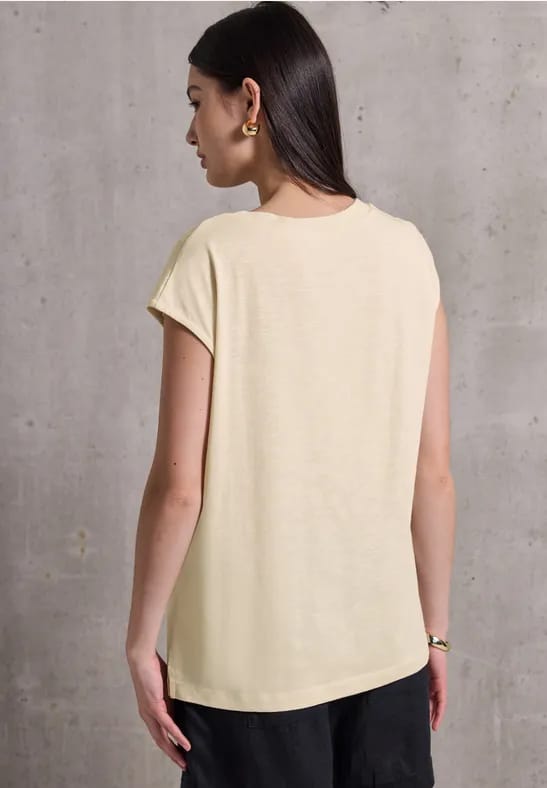 Shirt met rimpels