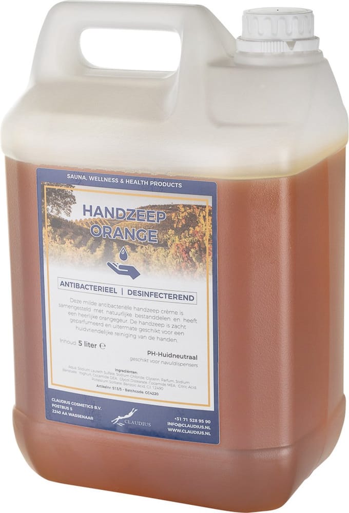 Handzeep Orange 5 liter - navulling