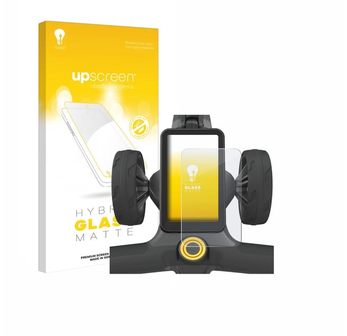 upscreen - Screenprotector voor PowaKaddy CT12 GPS - Folie Beschermfolie Beschermglas matte