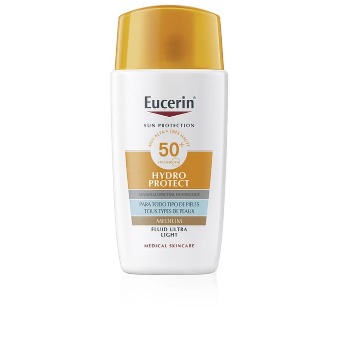 Zonnebescherming Hydro Protect Getinte Vloeistof Spf50+ #medium 50 ml