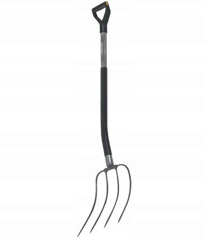 Fiskars Ergonomic Serie - Compostvork - 1,7 kg - 1,37 m - Staal - Boriumstaal