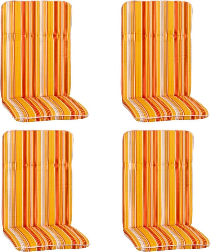 Tuinkussens Hoge Rug – Tuinstoelkussens – Tuinkussens - buiten stoel
