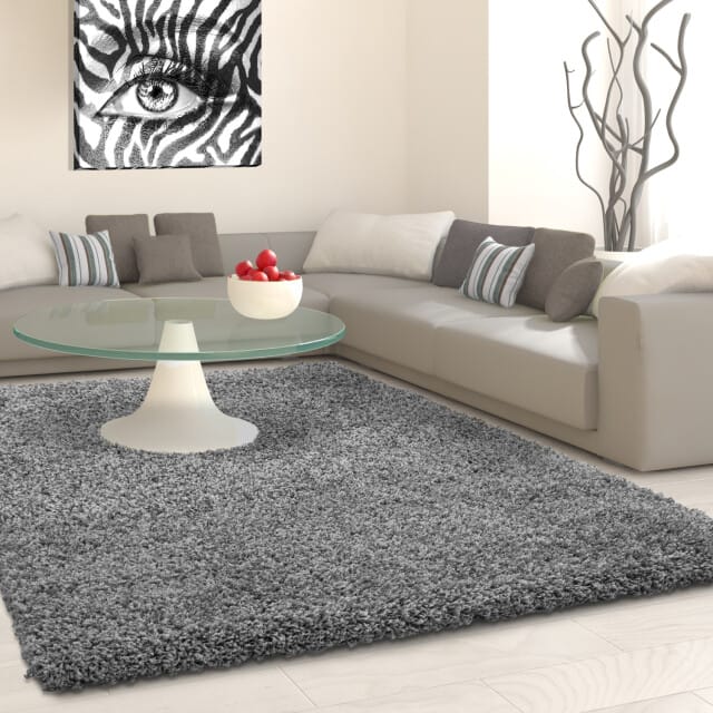 Muratap Basic shaggy vloerkleed hoogpolig- 60x110 cm