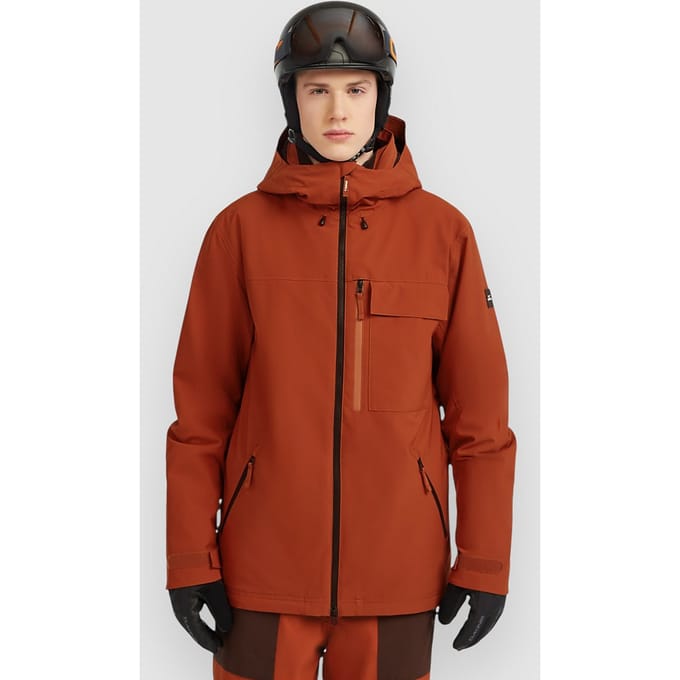 O´neill Fwc Peak Snow Jas Oranje M Man