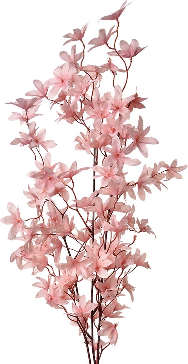 Clayre & Eef Kunstbloem 112 cm Roze Kunststof