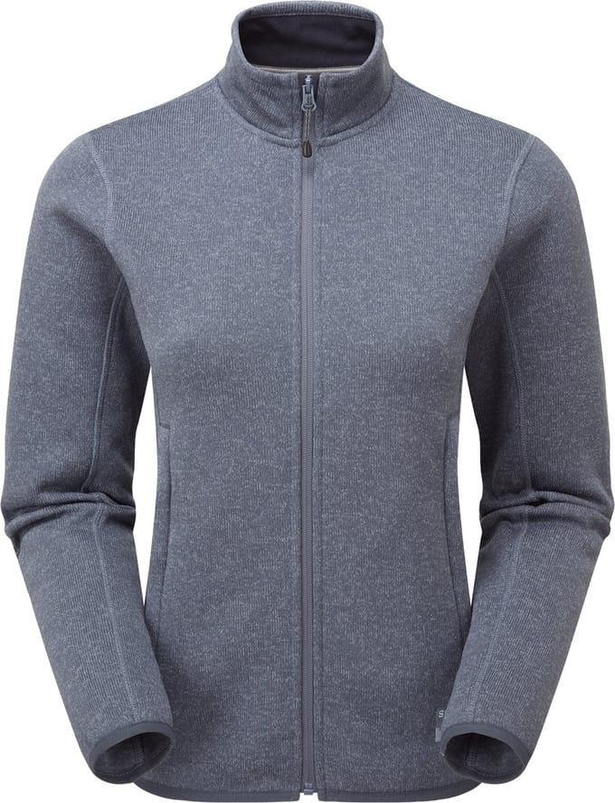 Sprayway Abhail Fleecejack - Dames Lange rits fleece - Storm Cloud