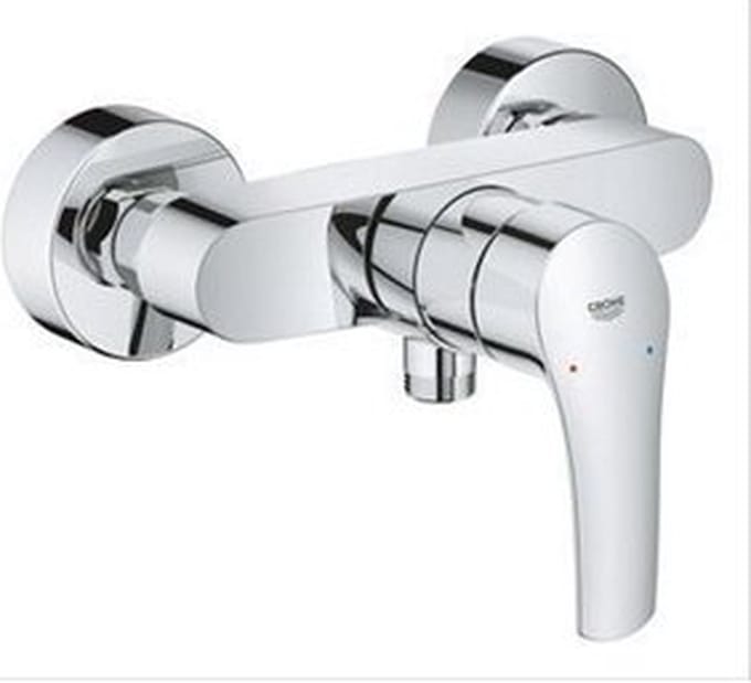 GROHE Eurosmart douchekraan met hendel chroom