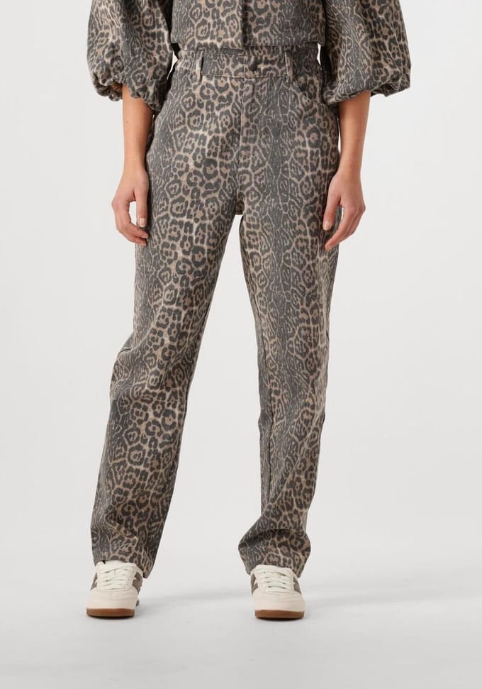 Minus Rana Pant Jeans Dames - Broek - Zwart - Maat 36