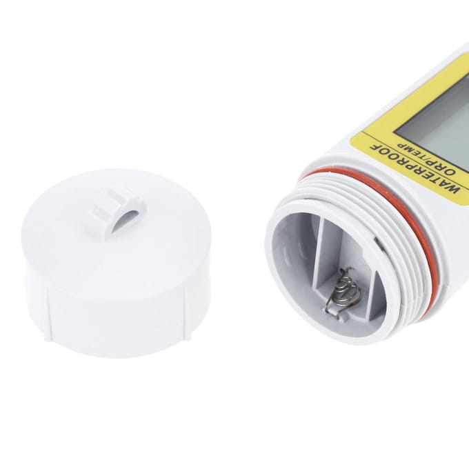 Thermomètre ORP/TEMP de type stylo avec affichage rétroéclairé, potentiel de réduction d'oxydation Portable jaune
