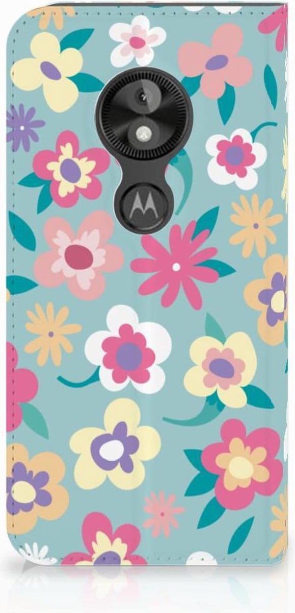 Motorola Moto E5 Play Smart Cover Flower Power