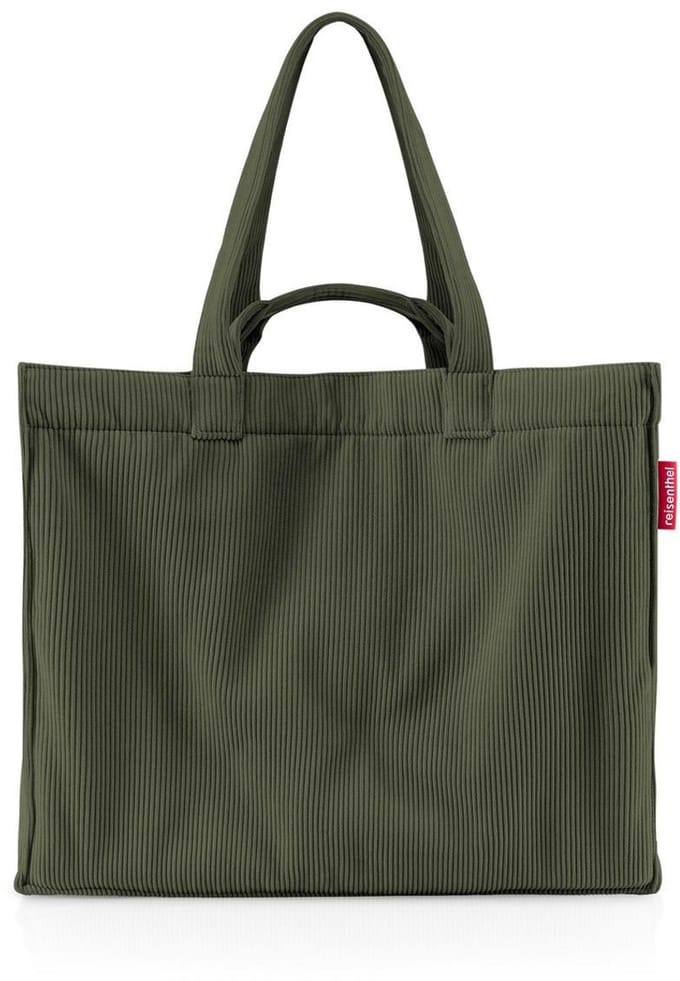 Reisenthel Softshopper Boodschappentas - 28L - Cord Dark Macha Groen