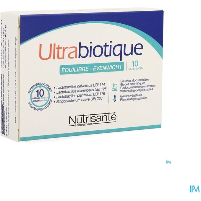 Vitavea Ultrabiotic Balance 10 Plantaardige Capsules