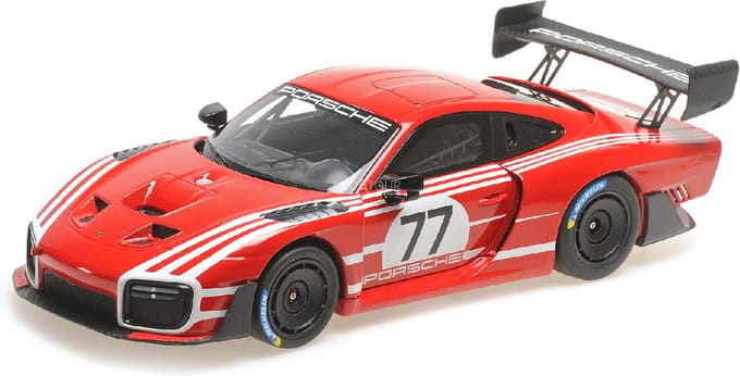 Porsche 935/19 #77 Red/White Stripes 2019 - 1:18 - Minichamps
