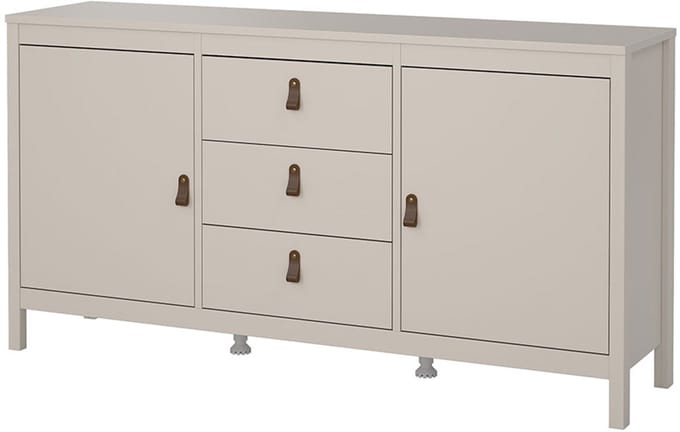 Madrid dressoir 2 deuren 3 lades cashmere.