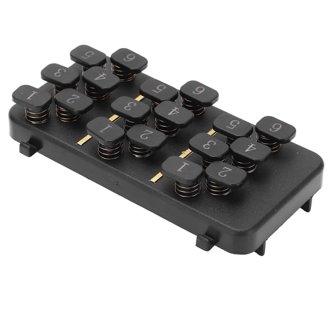 Gitaarakkoordwisselaar Tool Set Hulp Leersysteem Muziekinstrument Leermiddelen voor Beginner black