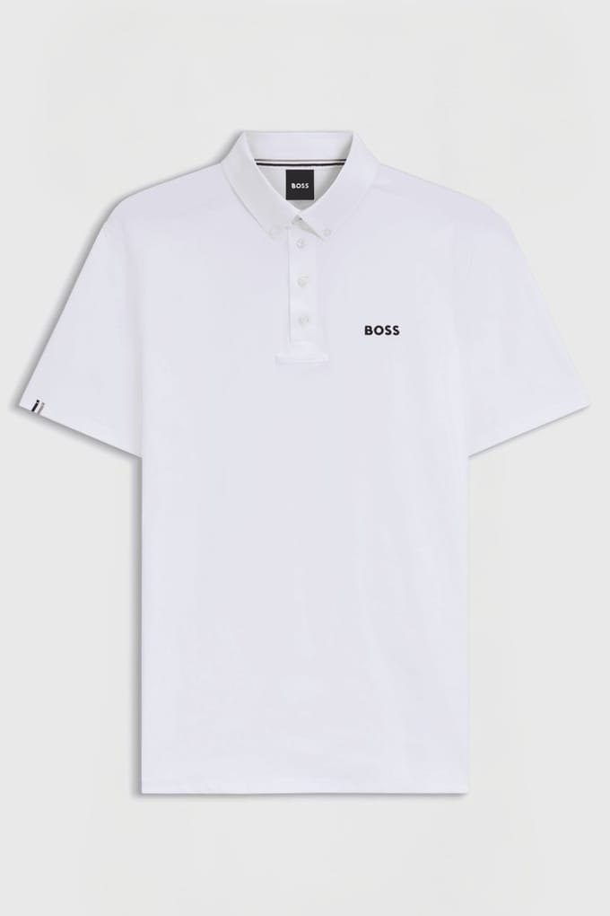 Boss Equestrian Marty Wedstrijdshirt Heren XS Wit