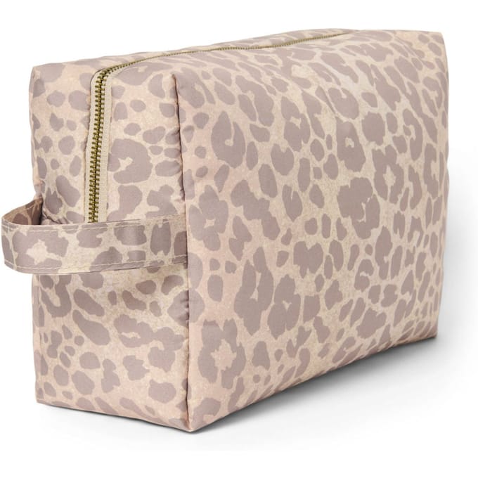 Studio Noos puffy toilettas beige leopard
