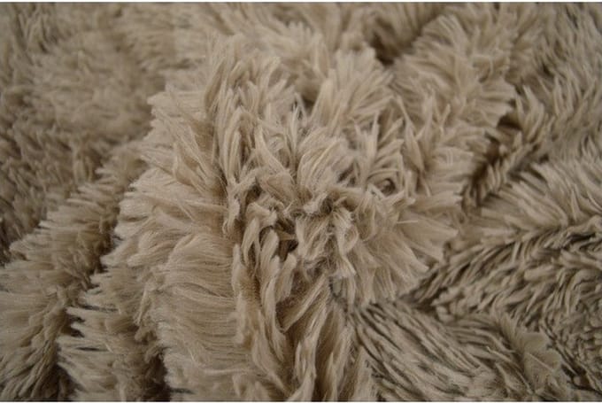 40 meter langharig bont - Taupe - Pluche stoffen - 150cm breed