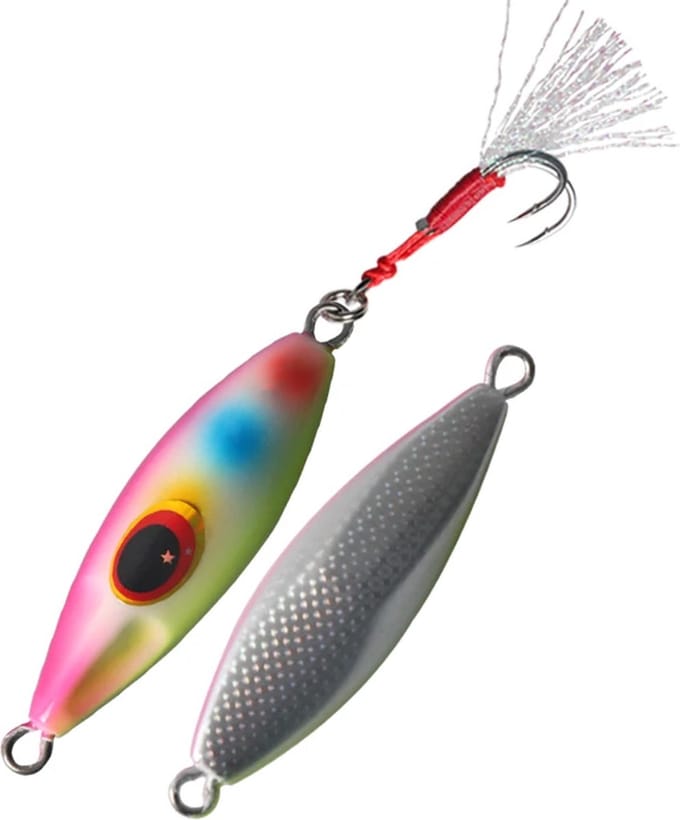 Kunstaas Roofvissen 40gr - Voor Snoek, Forel & Baars vissen - Metaal - Type JIG40-4