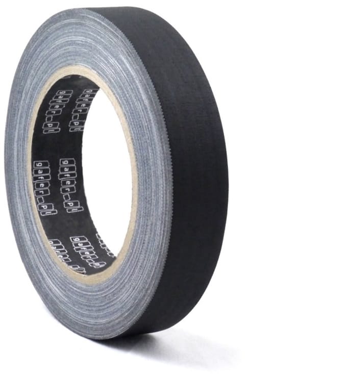 Gafer.pl Pro Matt Gaffer Tape 24mm x 25m Zwart