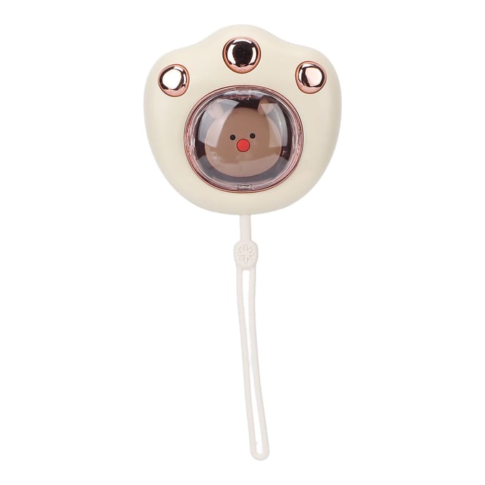 Draagbare Elektrische Handwarmer 2 Versnellingen Instelbare Temperatuur USB Opladen Handwarmer white