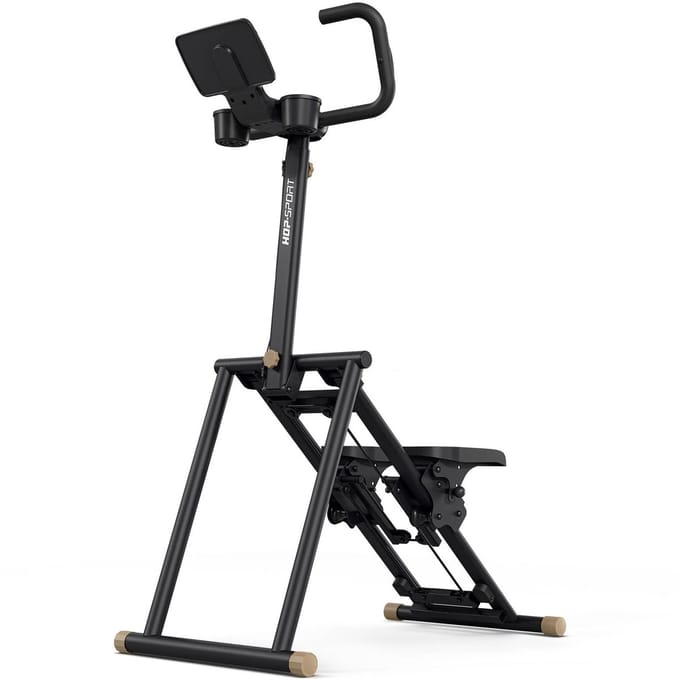 Hop-Sport HS-100B Piker – Vertical Climber – Opvouwbaar – Hartslagmeting – Trainingscomputer