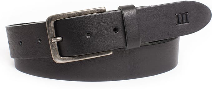 TRESANTI | EBBY I Leren riem | zwart | Size 95