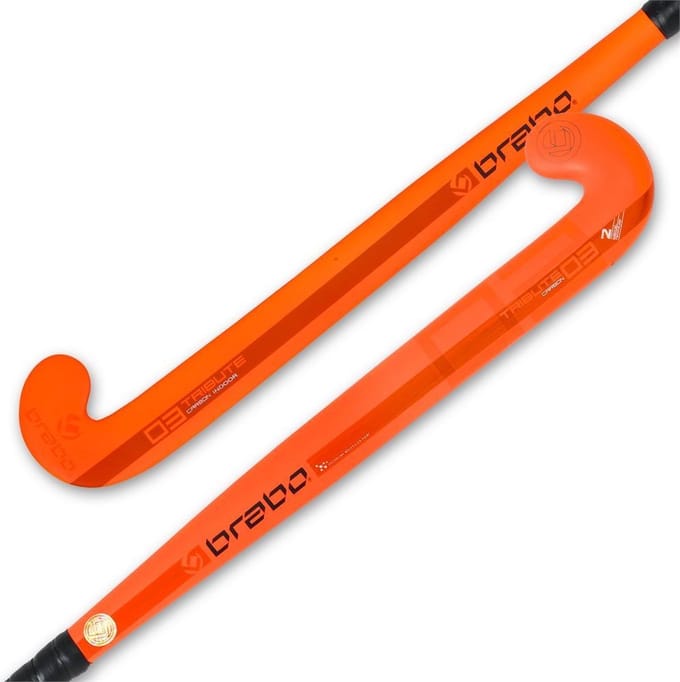 Brabo IT-3 CC Junior Indoor Hockeystick - Sticks  - oranje - 34 inch