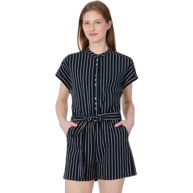 Korte jumpsuit voor vrouwen Ragwear Zenai stripes