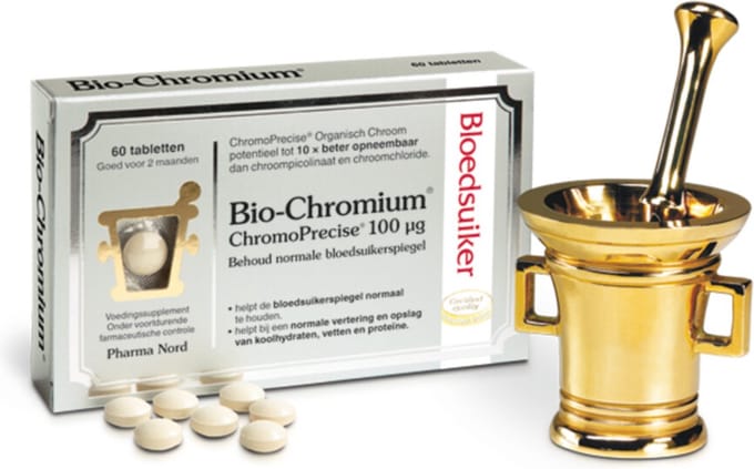 Pharma Nord Bio Chromium - 2 x 60 tabletten - Voordeelverpakking