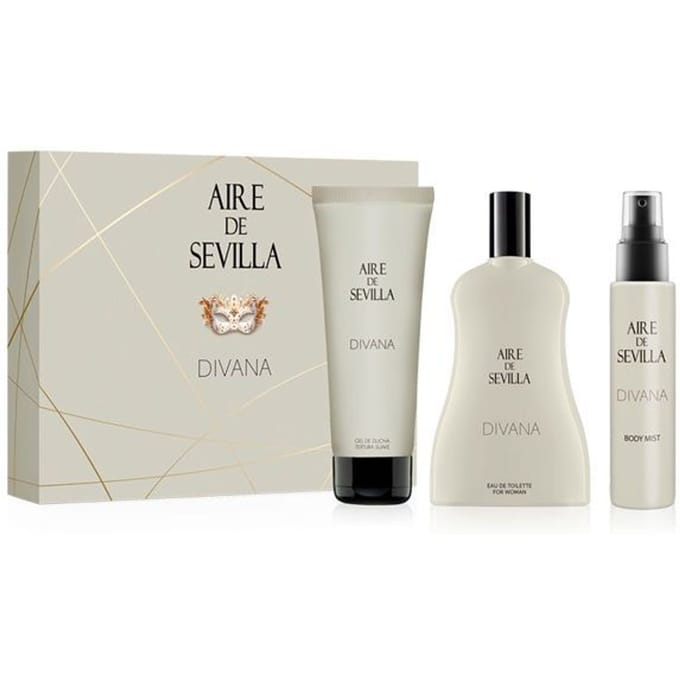 Parfumset voor Dames Aire de Sevilla Divana 3 Onderdelen