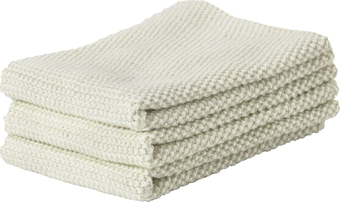 Zone Denmark Lappen 27 x 27 cm 3 stuks Biscuit