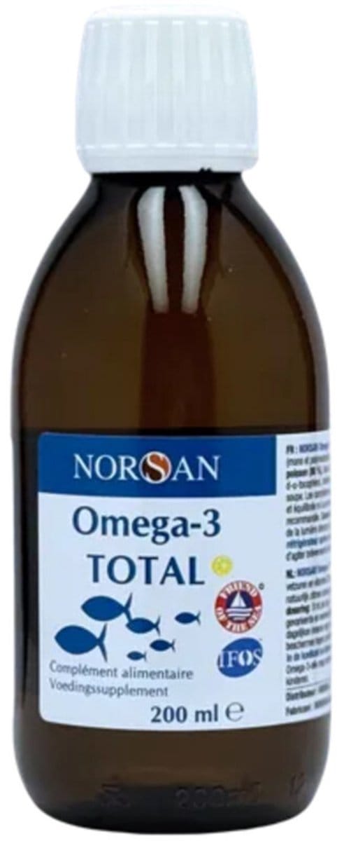 NORSAN Omega-3 total visolie citroen 200 Milliliter