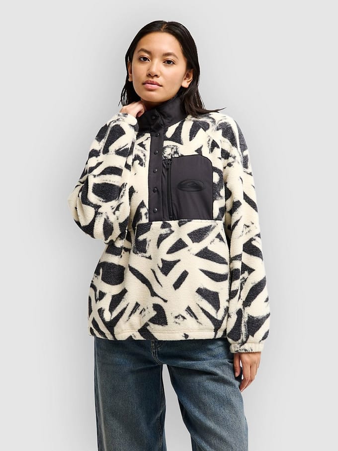 Quiksilver Renek Polar Half-Zip Fleece Trui