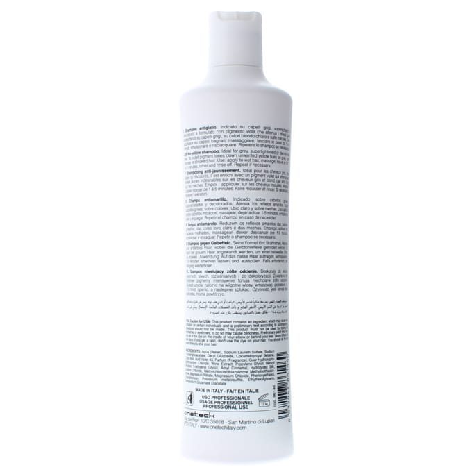 Fanola No Yellow Shampoo pour Cheveux 350 ml