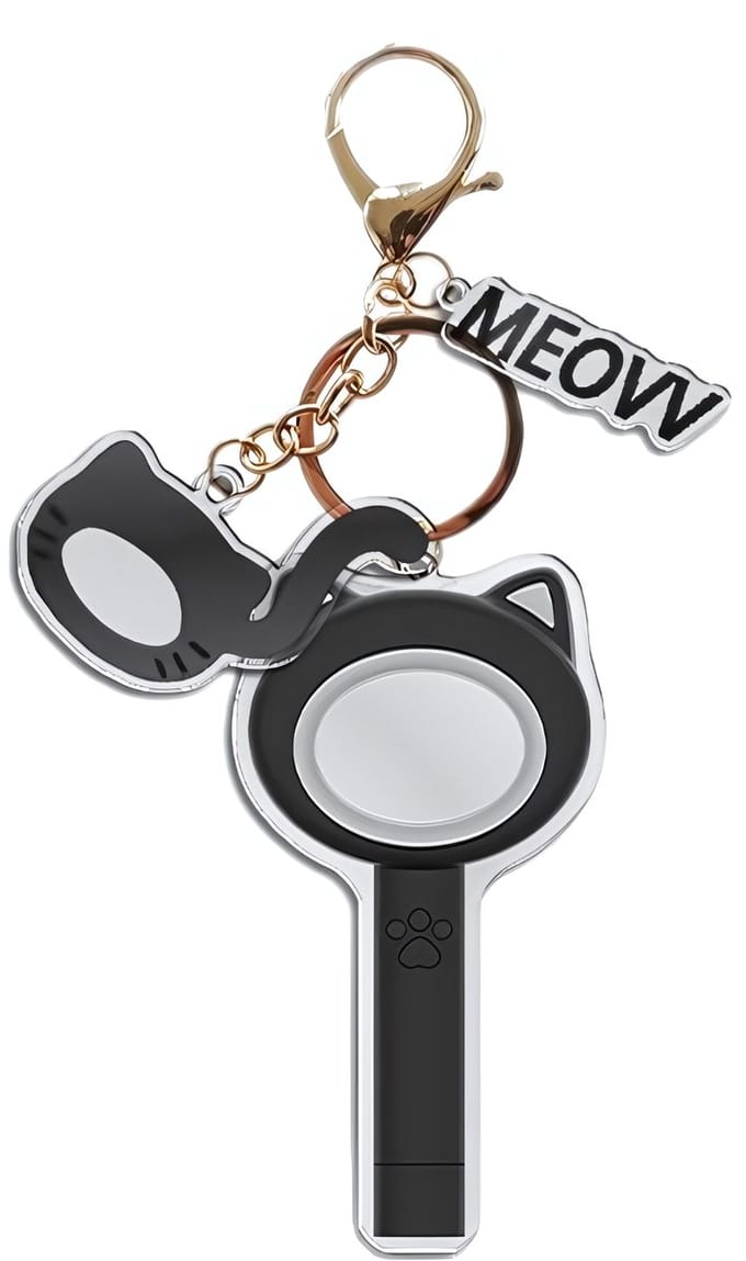 KPOP MEOVV 3Pcs Bag Charms Pendant Cat Claw keychain [Sleutelhanger]