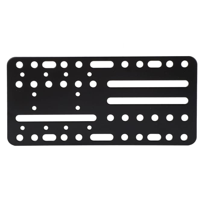 USB Handrem Montageplaat Universele RVS Bureau Montage Beugel Plaat voor G27 G25 G29 920 923 USB Handrem black