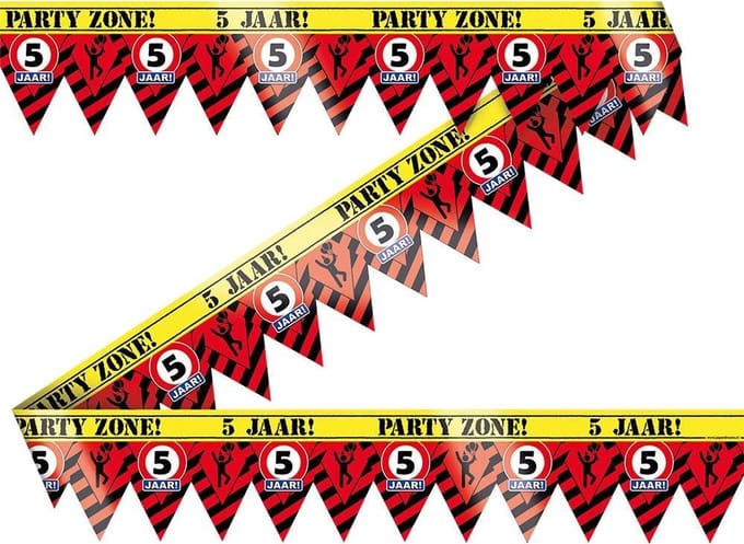 Party Tape - 5 jaar