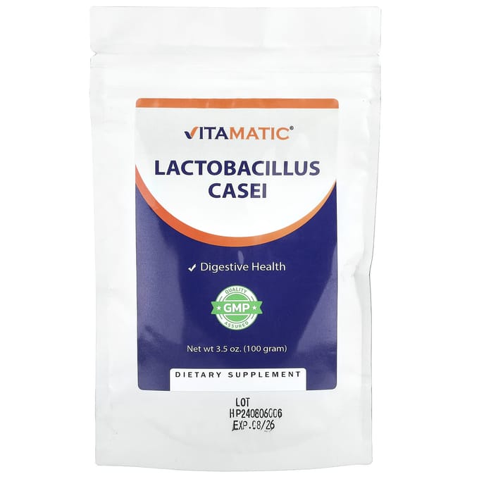 Vitamatic, Lactobacillus casei, 3,5 oz (100 gr)