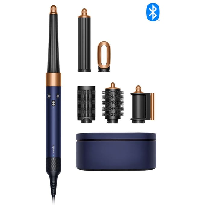 Dyson Airwrap ID™ Multistyler et Sèche-cheveux - Cheveux raides à ondulés (Patine Céramique/Topaze)